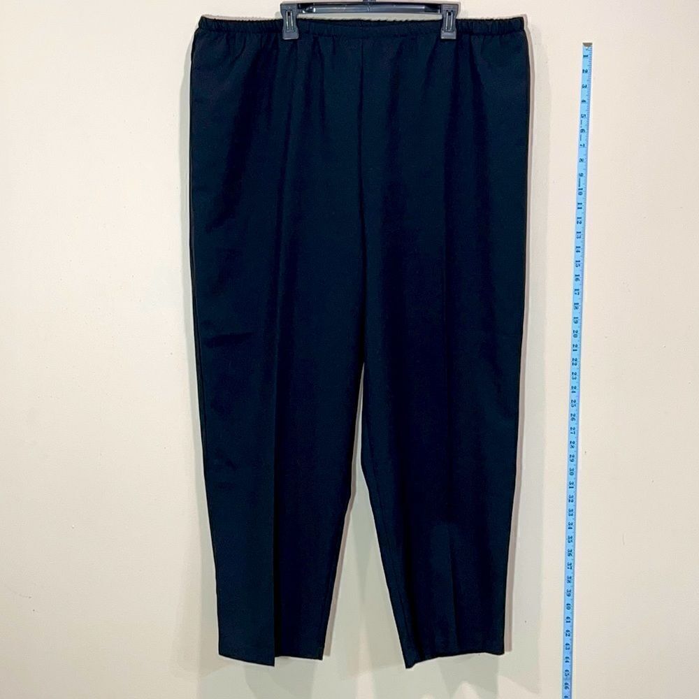 Anthony Richard’s Black Stretchy Dress Pants. Size 24W.